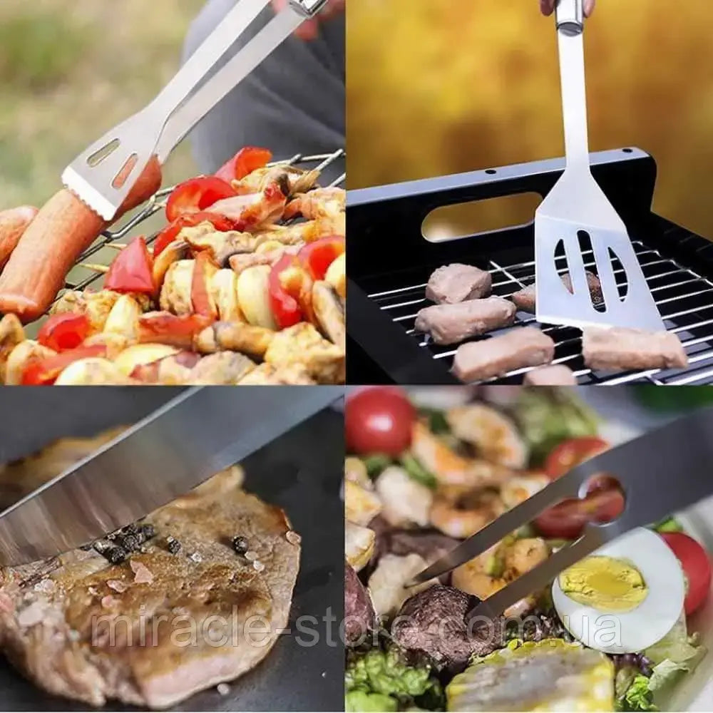 Набор для Барбекю и гриля. 8 предметов. Для мангала и тандыра