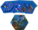 Набор для рисования 46 предметов / Детский набор художника / Набор для детского творчества