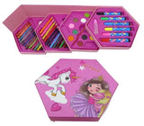 Набор для рисования 46 предметов / Детский набор художника / Набор для детского творчества