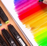 168 шт Набор двусторонних скетч-маркеров для рисованияTouch на спиртовой основе