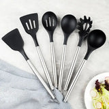 Набор кухонных принадлежностей 20 предметов с тройной подставкой