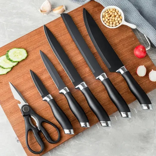 Набор кухонных принадлежностей 20 предметов с тройной подставкой