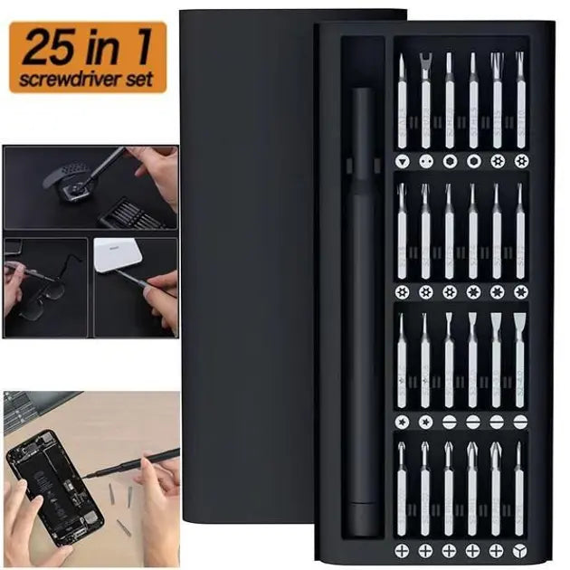 Набор отверток 25 в 1 магнитные Биты Phillips Torx Hex Precision DIY разборный миникейс