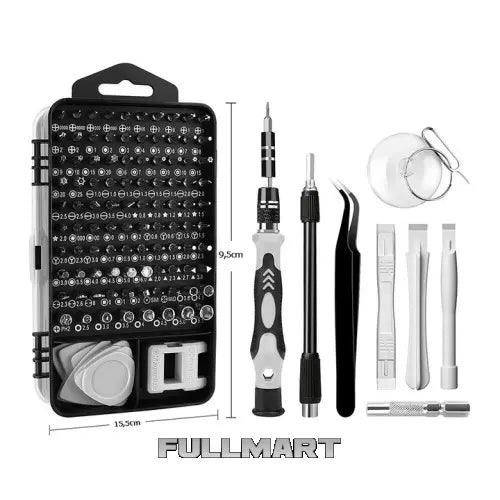 Набор отверток UKC 115 в 1 для ремонта электроники в боксе