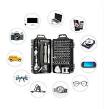 Набор отверток UKC 115 в 1 для ремонта электроники в боксе