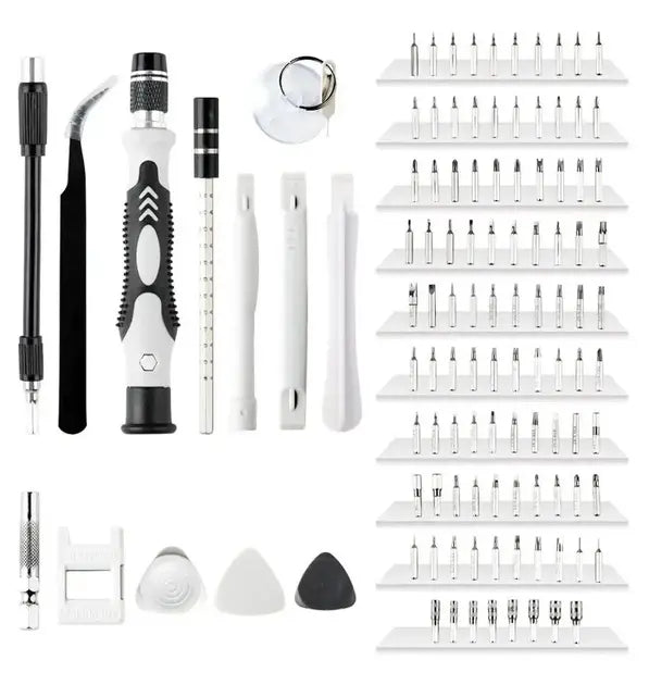 Набор отверток UKC 115 в 1 для ремонта электроники в боксе