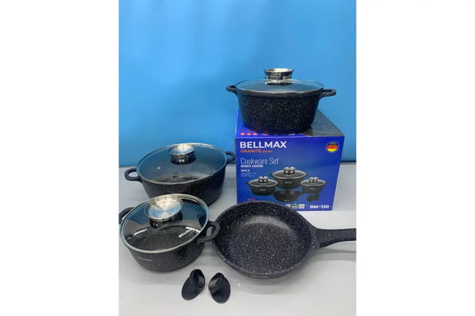 Набор посуды 9 предметов Bellmax Cookware Set BM-120