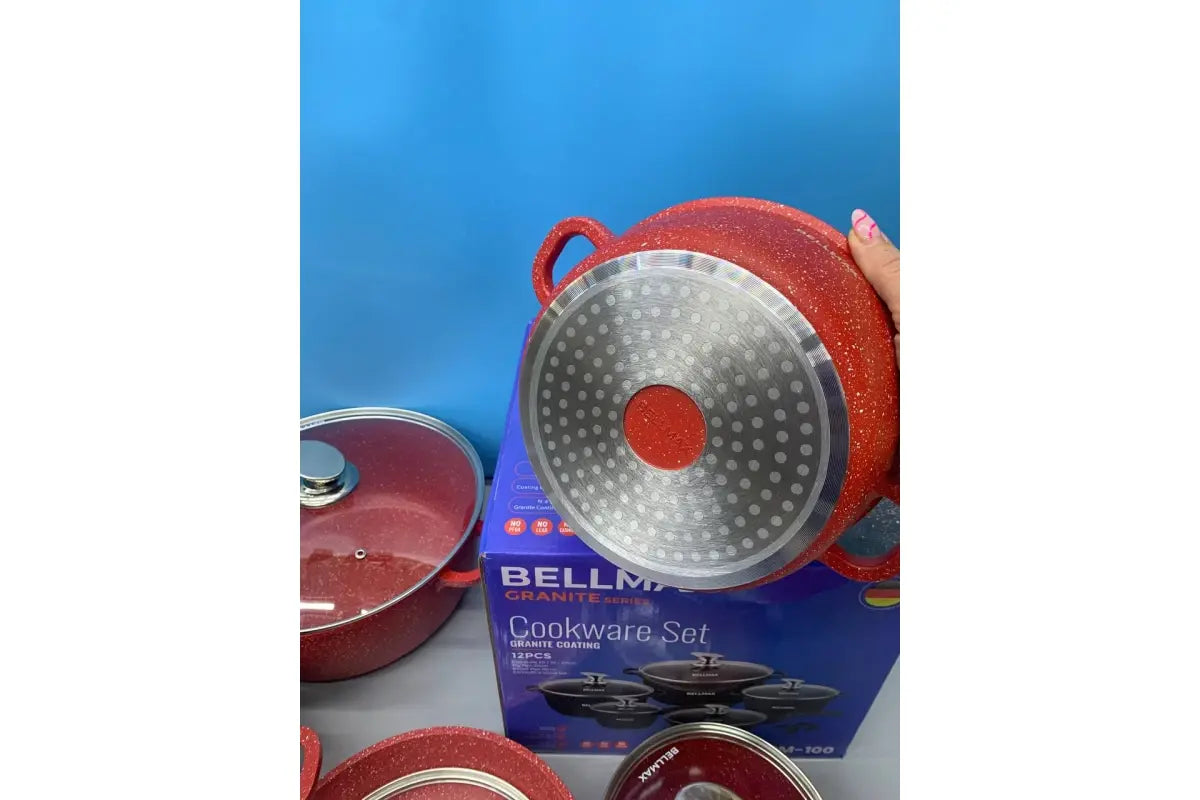 Набор посуды 9 предметов Bellmax Cookware Set BM-120