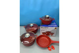 Набор посуды 9 предметов Bellmax Cookware Set BM-120