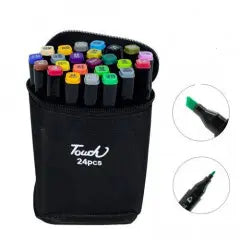 168 шт Набор двусторонних скетч-маркеров для рисованияTouch на спиртовой основе