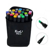 204 шт Набор двусторонних скетч-маркеров для рисованияTouch на спиртовой основе