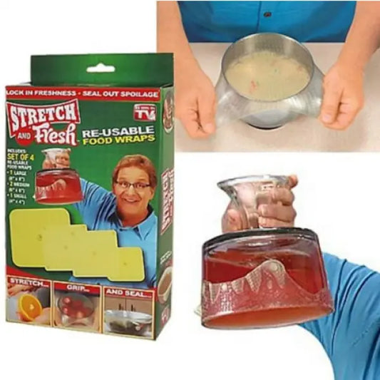 Силиконовые пленки-крышки Stretch and Fresh