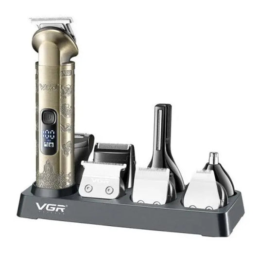Набор VGR V-110 8в1 Professional для ухода за волосами, бородой, триммер для носа