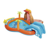 Надувной игровой центр Bestway 53069 Лагуна с горкой и шариками