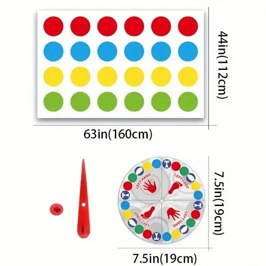 Напольная "Твистер" игра Dance Pad Toy Party Game