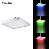 Насадка для душа с LED подсветкой RGB LED SHOWER Светодиодная Лейка
