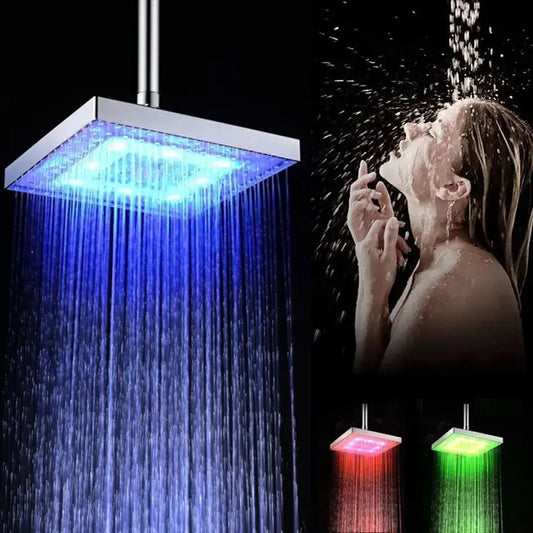Насадка для душа с LED подсветкой RGB LED SHOWER Светодиодная Лейка