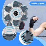 Настенный боксерский тренажер 8 целей / музыкальная мишень-тренажер, с перчатками