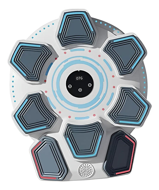 Настенный боксерский тренажер 8 целей / музыкальная мишень-тренажер, с перчатками