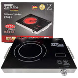 Настольная плита электрическая сенсорная инфракрасная одноконфорочная Zepline ZP-061 2200 Вт