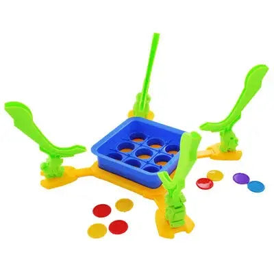 Настольная игра для семьи, 52 фишки Tic Tac & Stack / Детская игра интерактивная