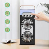 Настольный вентилятор-увлажнитель с 3 режимами тумана и водяным охлаждением и 180 LY-938