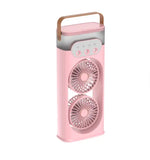 Настольный вентилятор-увлажнитель с 3 режимами тумана и водяным охлаждением и 180 LY-938