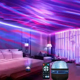 Ночник-проектор RGB и пульт ДУ, от USB, AT-0 / Светодиодная лампа