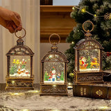 Новогодний декоративный ночник «Санта на олене»