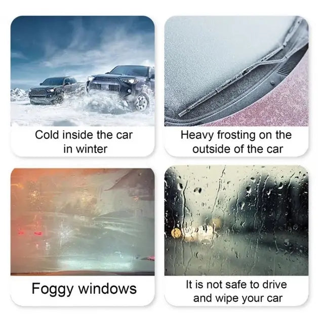 Обогреватель тепловентилятор автомобильный для обдува и обогрева салона и лобового стекла, с поворотом на 2в1