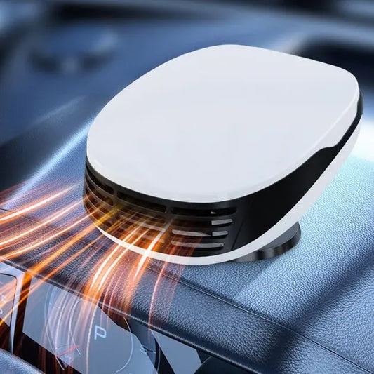 Обогреватель тепловентилятор автомобильный для обдува и обогрева салона и лобового стекла, с поворотом на 2в1