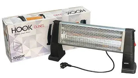 Обогреватель инфракрасный кварцевый Hook 1000W HK-406