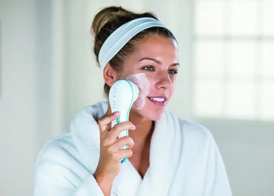 Очищающая массажная щетка для лица Spin Spa Brush Спин СПА