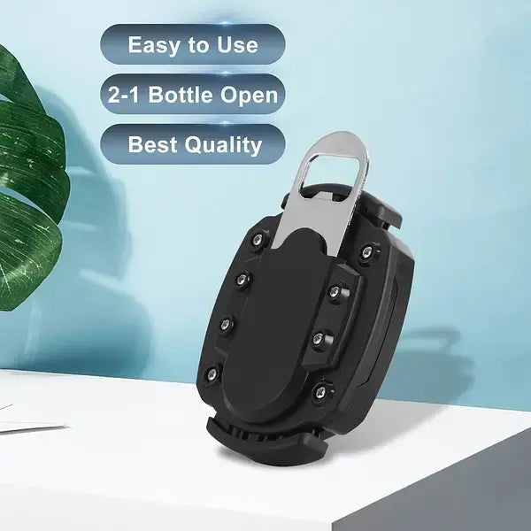 Открывалка для банок, винтовая открывалка для напитков CAN OPNER LY-451, Универсальная открывалка 2в1