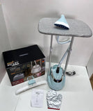 Голубой  Отпариватель вертикальный для одежды со стойкой Zepline ZP-129 3000W