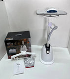 Белый Отпариватель вертикальный для одежды со стойкой Zepline ZP-130 3000W