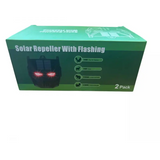 Отпугиватели животных "Ночная защита" BaseTech 2 штуки  Solar Repeller With Flashing
