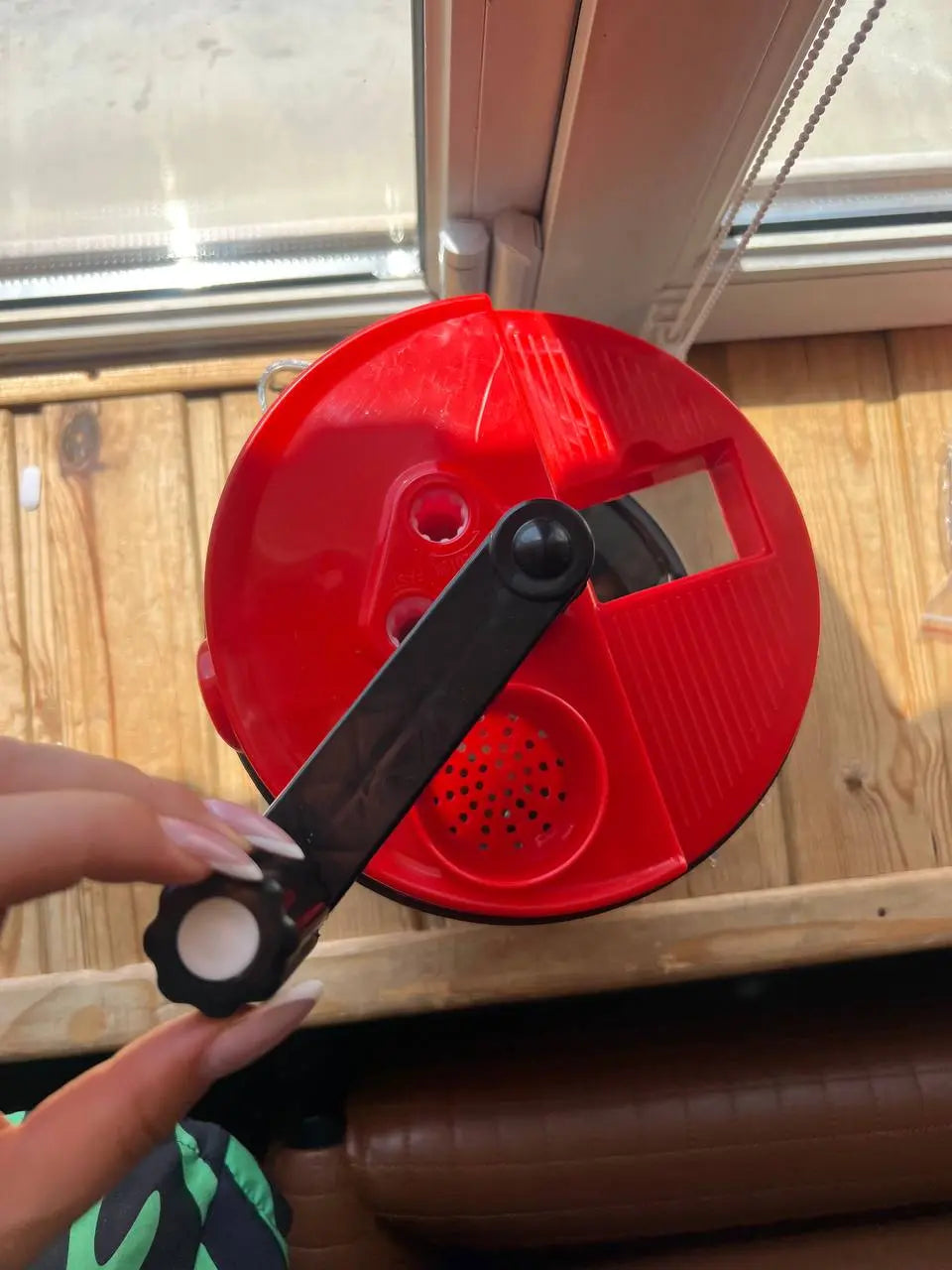 Овощерезка кухонный измельчитель BIG MAC Hand cranked vegetable slicer AND LY-974