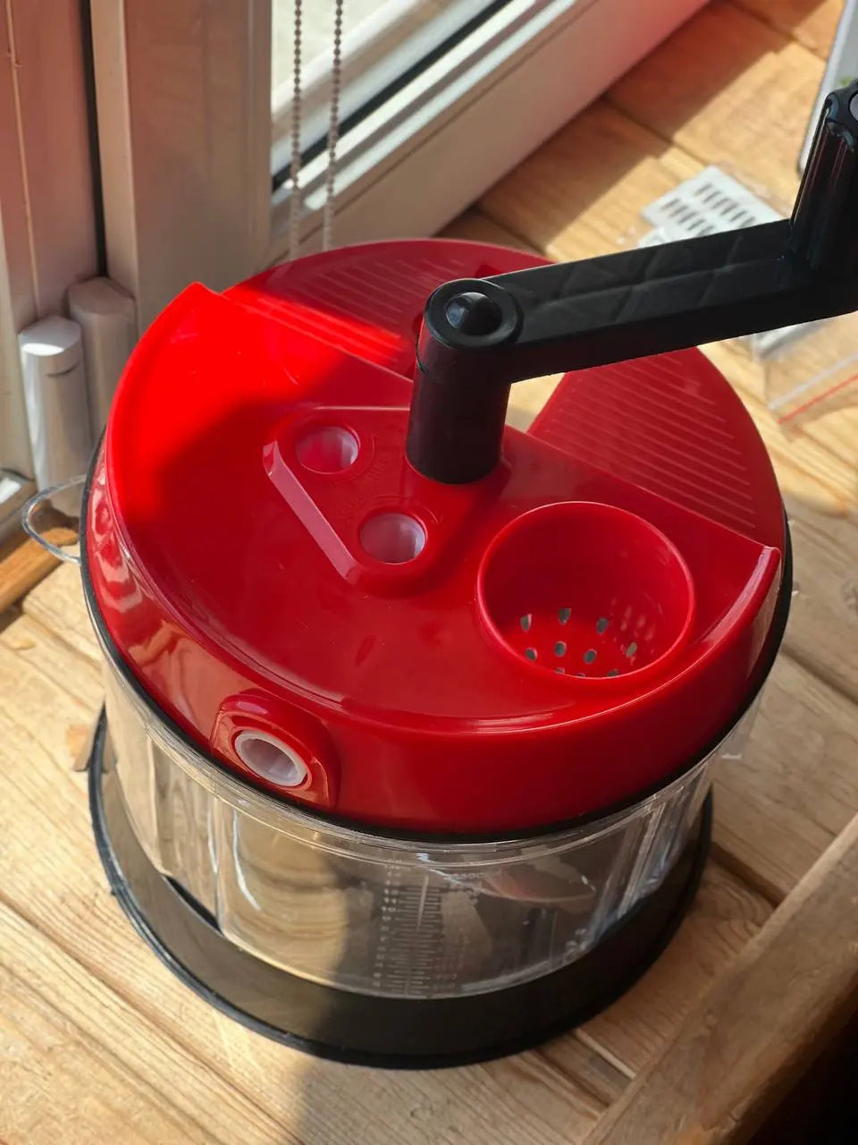 Овощерезка кухонный измельчитель BIG MAC Hand cranked vegetable slicer AND LY-974