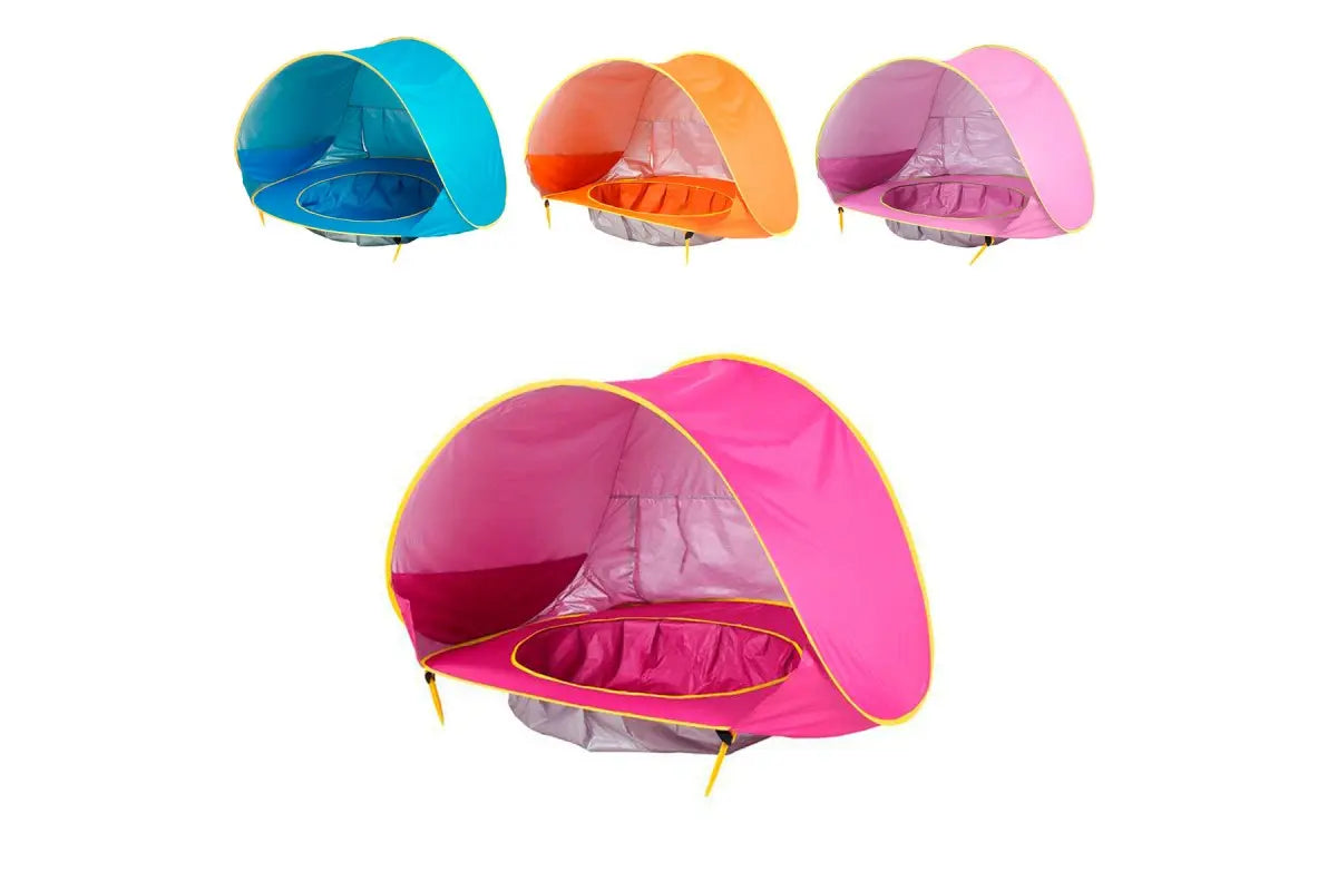 Палатка детская с бассейном автоматическая WM-BABY POOL