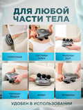 Професійний високочастотний перкусійний масажер для релаксації тіла на 6 головок