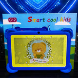 Планшет Smart Cool Kids C12 для детей, 8 ГБ ОЗУ, 256 ГБ ПЗУ, Android, 7 дюймов розовый