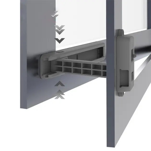 Пластиковый замок для окон, фиксация, стопор безопасности для детей, AND 1-42