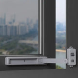 Пластиковый замок для окон, фиксация, стопор безопасности для детей, AND 1-42