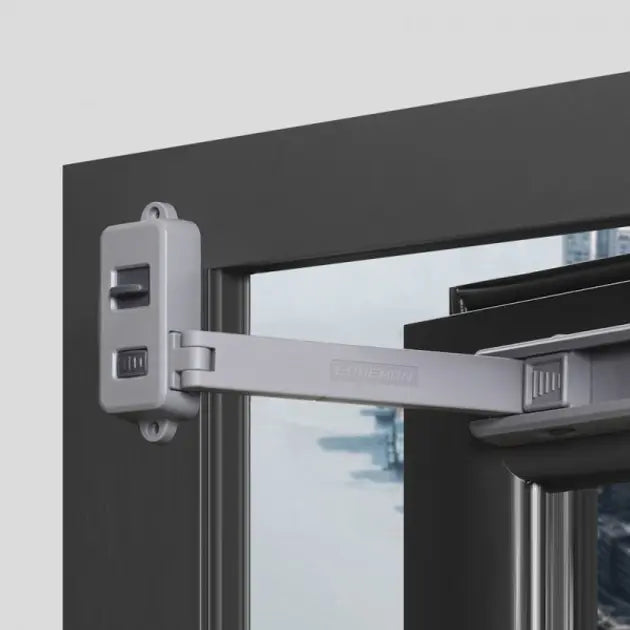 Пластиковый замок для окон, фиксация, стопор безопасности для детей, AND 1-42