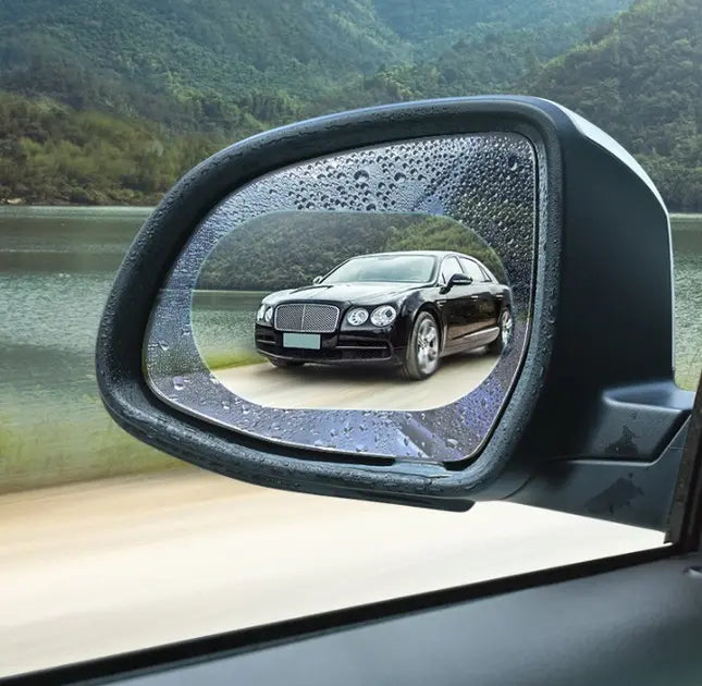 Пленка на зеркало антидождь 2 шт Anti Fog 100*145 мм