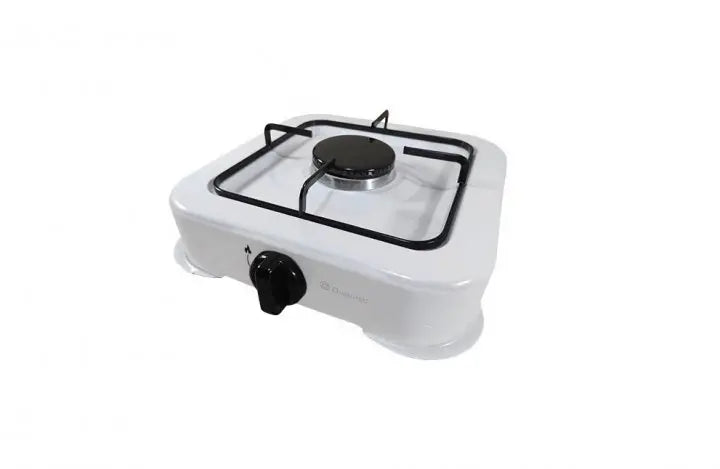Плита газовая настольная газовый таганок Domotec MS 6601 белая