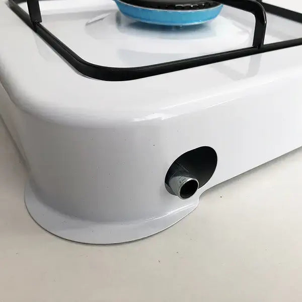 Плита газовая настольная газовый таганок Domotec MS 6601 белая