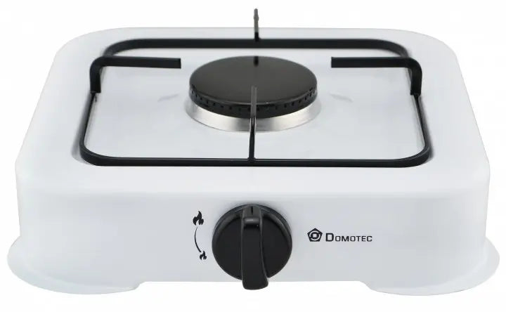 Плита газовая настольная газовый таганок Domotec MS 6601 белая