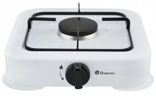 Плита газовая настольная газовый таганок Domotec MS 6601 белая